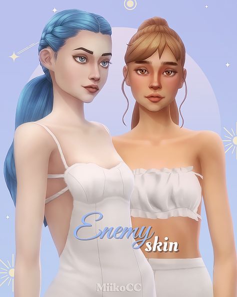 Enemy skin overlay (with body preset) | Miiko on Patreon Skin Overlay, The Sims 4 Skin, Pelo Sims, Skin Details, Sims 4 Body Mods, Sims 4 Cc Skin, Sims 4 Mm, Sims4 Clothes, Sims 4 Cc Packs