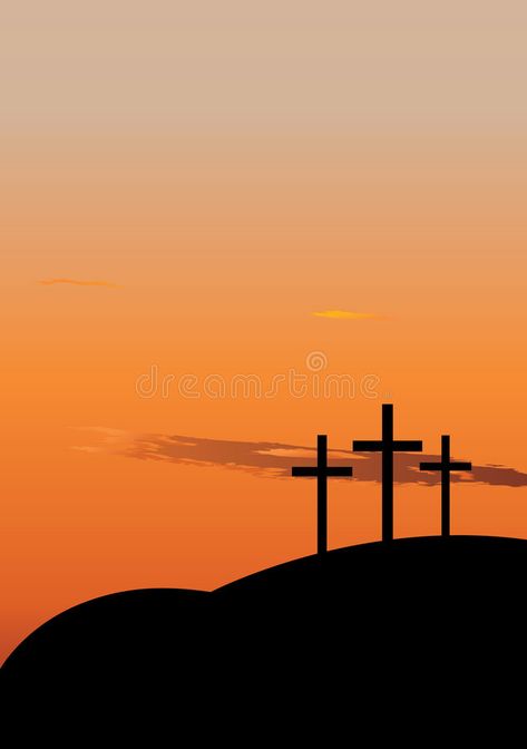 The crucifixion. Hill with three crosees. Symbol of Golgotha, or Calvary, the hi , #Sponsored, #crosees, #Symbol, #crucifixion, #Hill, #Golgotha #ad Golgotha Hill, Easter Crosses, Worship Backgrounds, Church Media Design, The Crucifixion, Art Idea, Jesus On The Cross, Jesus Saves, The Hill