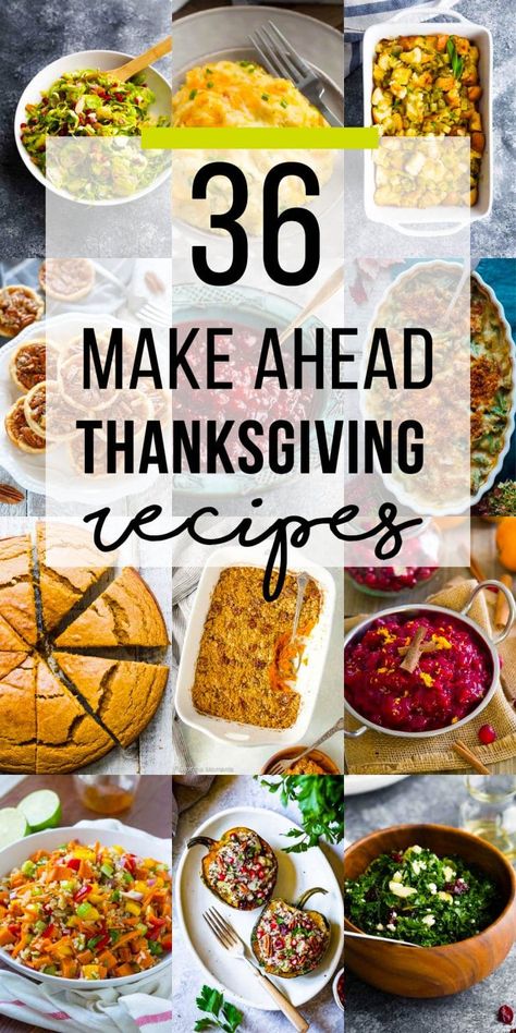 Make Ahead Thanksgiving Recipes | sweetpeasandsaffron.com Make Ahead Thanksgiving Recipes, Make Ahead Thanksgiving, Best Thanksgiving Side Dishes, Thanksgiving Appetizer Recipes, Thanksgiving Food Desserts, Turkey Recipes Thanksgiving, Recipes Appetizers, Thanksgiving Dishes, Thanksgiving Appetizers