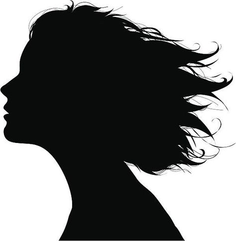 Facial Profile, Silhouette Face, Book Cover Background, Acrylic Art Projects, Girl Shadow, Portraits Art, Silhouette Drawing, Digital Painting Portrait, Digital Portrait Art