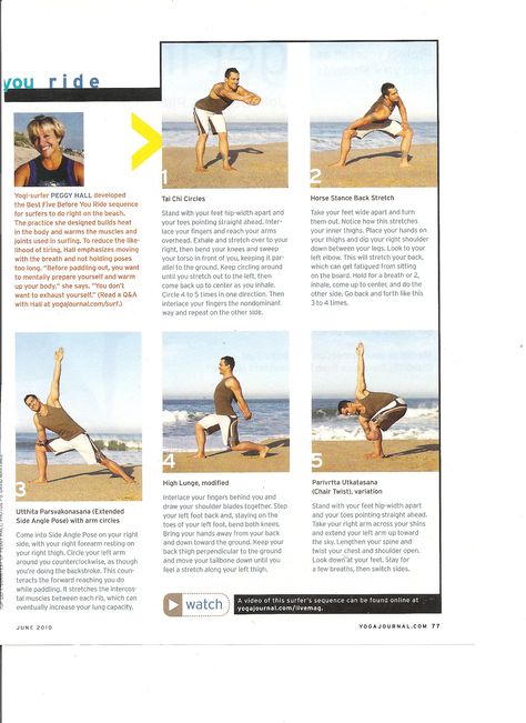 Yoga for Surfers Yoga Pictures, Stretching Exercises, Yoga Stretches, Stretching, Surfing, Yoga