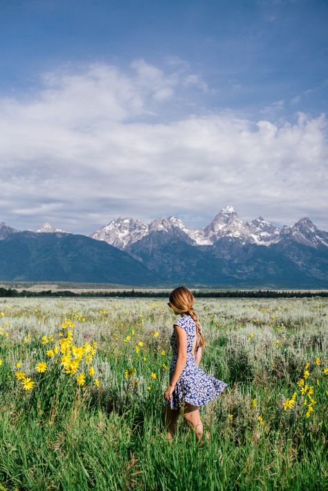 Gal Meets Glam Summer in Wyoming - Urban Outfitters dress c/o Wyoming Trip, Gods Masterpiece, Adventure Core, Background Story, Wyoming Travel, Spring Getaway, Julia Berolzheimer, Summer Loving, Jackson Hole Wyoming