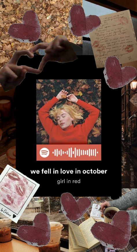 autumn aesthetic we fell in love in october wallpaper 🍁🎧🏳‍🌈 We Fell In Love In October Aesthetic, October Wallpaper, We Fall In Love, Autumn Aesthetic, Fell In Love, Connect With People, Your Aesthetic, Creative Energy, Falling In Love