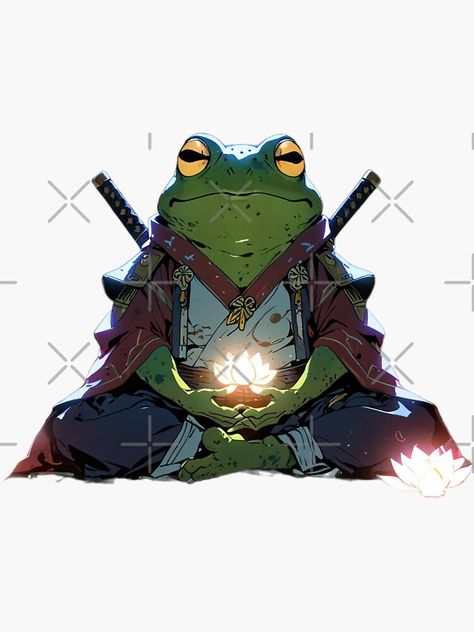 Frog Samurai, Samurai Frog, Lotus, For Sale, Pins, Quick Saves