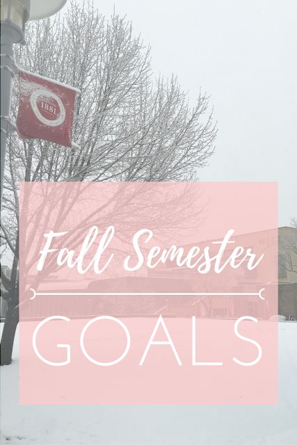 Here's a peek inside my journal at some of the goals I’ve set for myself this semester! Semester Goals, College Survival Guide, College Survival, College Advice, Spring Semester, Differential Equations, Fall Semester, Time Management Skills, My Journal