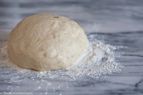 **One hour rosemary beer pizza dough...very easy, worked out perfectly, so tasty! made one good size pizza...CA Rosemary Pizza, Beer Pizza Dough, Rosemary Recipes, Cooking With Beer, Eat Pizza, Beer Recipes, Pizza Bread, Breakfast Breads, Bread Recipes Homemade