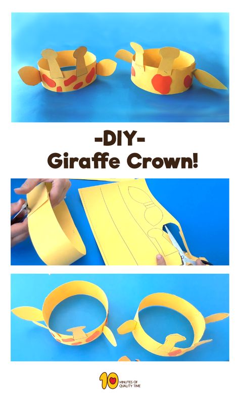 Diy Giraffe, Safari Crafts, Zoo Crafts, Zoo Animal Crafts, Giraffe Crafts, Giraffes Cant Dance, Zoo Activities, Headband Crafts, Animal Crafts For Kids