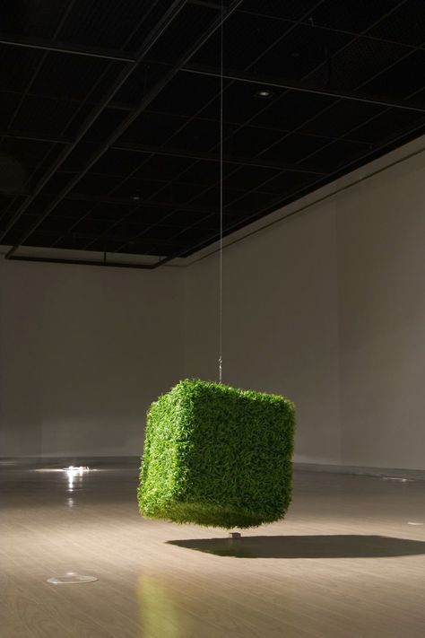 Floating Land, Artificial Lawn, Digital Museum, Landscape Architecture Design, Action Painting, Sculpture Installation, Land Art, Public Art, Art Object