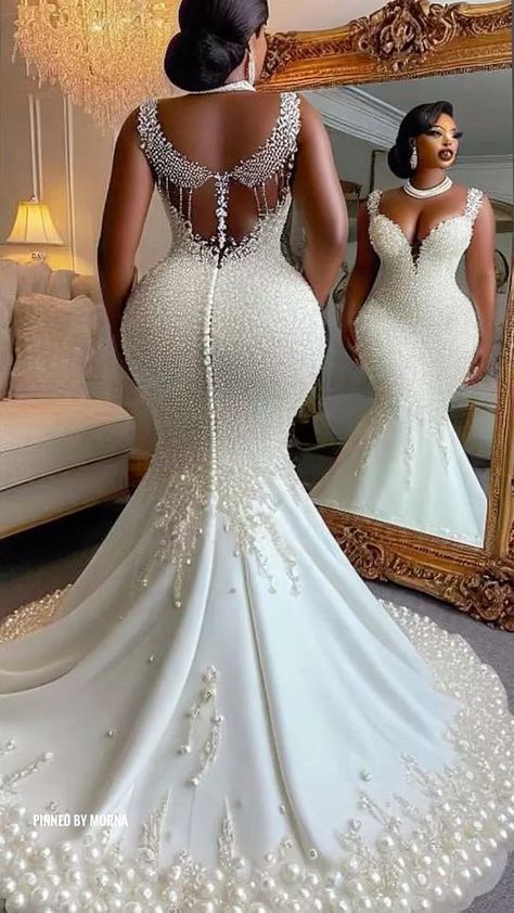 Nanice Weddings (IG) - Ghana New Stylish Wedding Dresses, Classy Wedding Gown, Latest Wedding Gowns, Wedding Dress Illustrations, Extravagant Wedding Dresses, African Bridal Dress, Glam Wedding Dress, Plus Wedding Dresses, Wedding Dress Organza