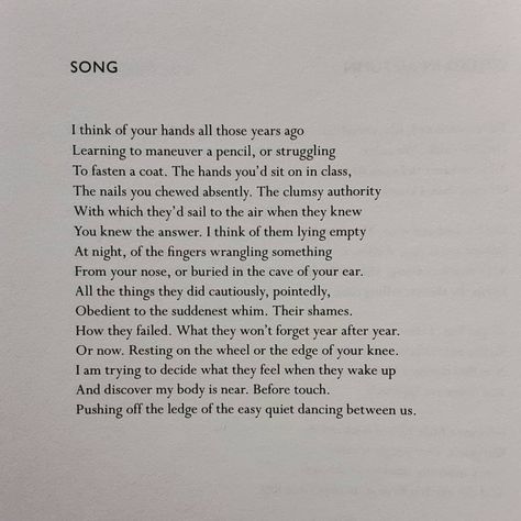 @poetryisnotaluxury on Instagram: “Song by Tracy K. Smith #tracyksmith From Life on Mars , Graywolf Press 2011- for which she won the 2012 Pulitzer Prize.” Instagram Song, Pulitzer Prize, Life On Mars, I Think Of You, Mars, Knowing You, Poetry, Songs, Quotes