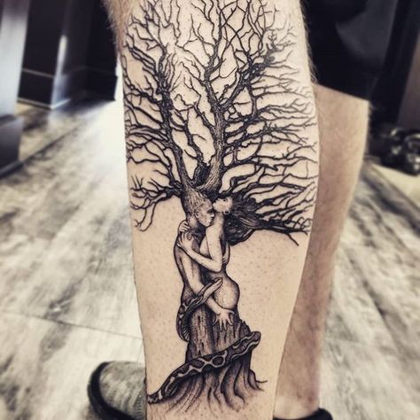 my name is Christian (@kurtistattoo) • Instagram photos and videos Adam And Eve Sleeve Tattoo, Adam And Eve Tattoo Forbidden Fruit, Adam Eve Tattoo, Adam And Eve Tattoo, Preston Tattoo, Feminism Tattoo, Eve Tattoo, Sketch Body, Teddy Boy