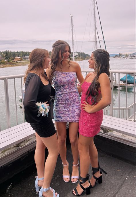 #hoco2023 #hoco #homecomingpics #homecomingdressesshort #homecominghairstyles #trio #friendspictures #hoco23 #hocoproposalsideas #taylorswift #dress #pinkdress #bohobraids #hairstyles #friends #fashion #fall #autumn #aesthetic #wallpaper #jesus #heels Pink Dress Hoco, Aesthetic Wallpaper Jesus, Hoco Friends, Trio Pics, Pink Hoco Dress, Autumn Aesthetic Wallpaper, Hoco Pictures, Homecoming Poses, Fall Autumn Aesthetic