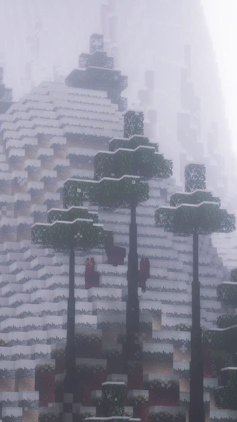 minecraft in winter Snowing Aesthetic Wallpaper, Mine Wallpaper, Duo Aesthetic, Wallpaper Sharpen, Minecraft Shaders, Castlevania Wallpaper, Rumah Minecraft Sederhana, Minecraft Aesthetic, Minecraft Images