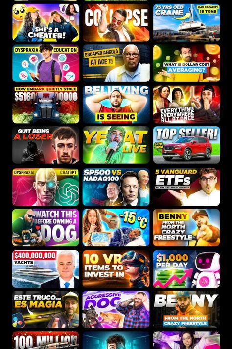 Professional YouTube thumbnail design that will help you get more views on your videos. #youtubethumbnail #youtube . #Thumbnails_Ideas #Youtube_Thumbnail_Design #Youtube_Thumbnails #Emoji_Photo Thumbnails Youtube Background, Youtube Thumbnail Design, Youtube Banner Template, Thumb Prints, Youtube Thumbnails, Craft Eyes, Emoji Photo, Marketing Instagram, Youtube Design