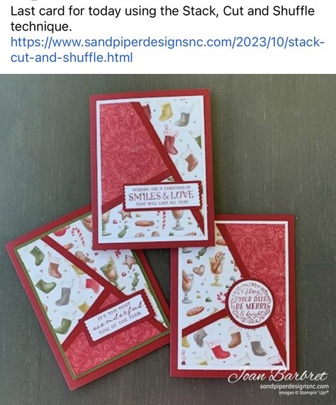 Angled Cards, Shuffle Cards, Beary Christmas, Patchwork Cards, Card Sketches Templates, Simple Christmas Cards, Card Layouts, St Nick, Designer Series Paper