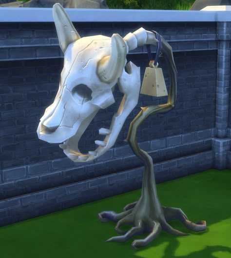 Dead Cowplant from the Sims 4 Sims 4 Cow Plant Tattoo, Cowplant Drawing, Cowplant Tattoo Sims 4, Cow Plant Tattoo, Cow Plant Sims, Sims 4 Skeleton, Sims 4 Cow Plant, Zombie Mutant, Tattoo Layout