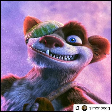 Buck is back! #Repost @simonpegg So thrilled to get to be this guy again in The Ice Age Adventures of Buck Wild for Disney . You cant keep a good weasel down. #BlazingMinds https://bit.ly/3JrsaG Ice Age Movies, Planet Of The Apes, Dragon Ball Wallpapers, Ice Age, 20th Century Fox, December 11, Movie Art, This Guy, The Ice