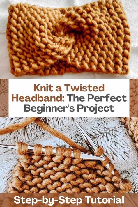 Are you new to knitting and looking for a simple project to help you get started? Look no further than a twisted headband. This easy-to-make accessory is perfect for beginners and can be completed in just a few hours. To knit a twisted headband, you will need some soft and cozy yarn and a pair of knitting needles. There are many different yarns and colors to choose from, so you can pick one that suits your style and preferences. The twisted headband typically begins with a simple cast on... How To Knit A Headband For Beginners, Beginning Knitting Projects, Chunky Knit Headband, Knitted Headband Free Pattern, Crochet Flower Headbands, Chunky Twists, Baby Hair Bands, Knit Headband Pattern, Beginner Knitting