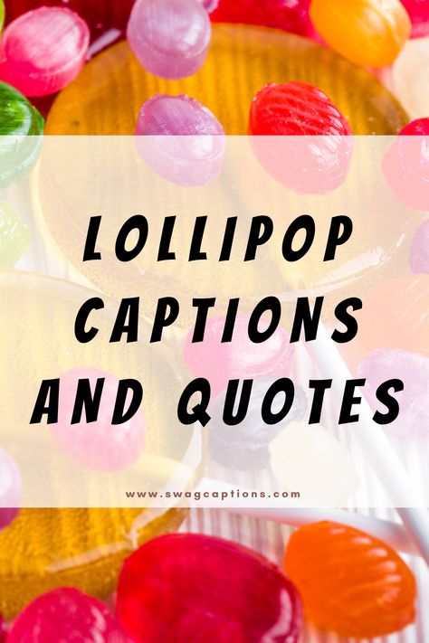 #lollipoplove #suckitup #candyland #sweettooth #lollipoplust #lollipopaddict #sugarhigh #lollipopdreams #tastetherainbow #suckersforlollipops #lollipoplife #candylover #lollipoplicious #sugarfix #candyaddict #lollipopsquad #lollipopobsession #candycrush #lollipopfun #suckitandsee #lollipopheaven #sweetsaturday #lollipopmagic #suckonthis #lollipopsofinstagram Lollipop Captions Instagram, Candyland Quotes, Candy Captions, Lollipop Thank You Saying, Sucker Quotes, Lollipop Quotes, Birthday Sentence, Sweet Like Candy Quotes, Lollipop Aesthetic