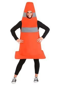 Traffic Cone Costume, Baby Carrier Costume, Cone Costume, Funny Adult Costumes, Halloween Costumes Women Creative, Most Creative Halloween Costumes, Clueless Costume, Doctor Who Costumes, Troll Costume