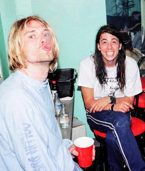 Dave Grohl, Kurt Cobain, Nirvana, Red