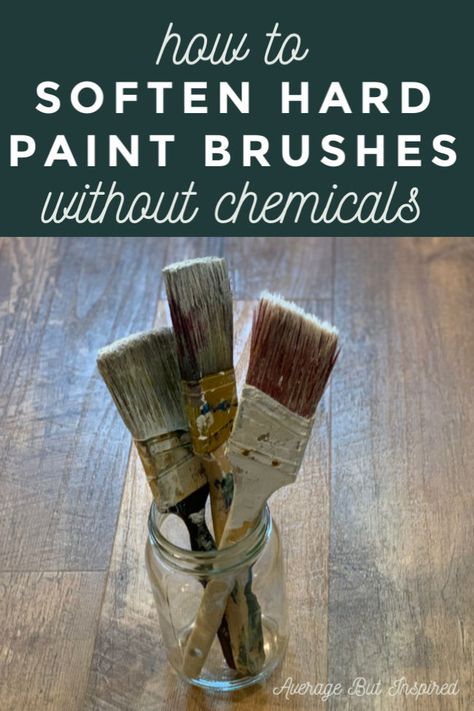 Paint Brush Cleaning, Dry Brush Painting, Painting Hacks, Cleaning Paint Brushes, Furniture Painting Tips, Paint Tips, Shore House, Cleaning Tricks, Wax Painting