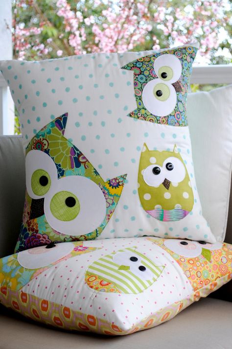 Owl pillow pattern