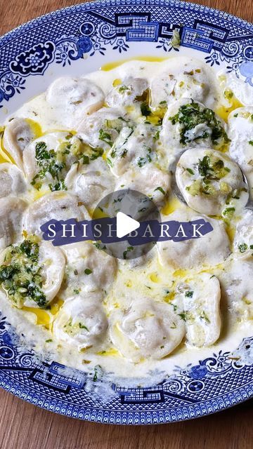 Taghrid Ahmad on Instagram: "120 dumplings down & dinners ready Alhamdulillah! Shishbarak is a Middle Eastern meat dumpling cooked in a garlicky yoghurt sauce 🤤 here’s my recipe, and free Falasteen 🇵🇸✌️ Dough:   4 cups plain flour 1 teaspoon salt Approx. 1.5 cups water   Filling:   500g Iamb or beef mince 2 finely diced onions 1/2 teaspoon 7spice Salt to taste 1/4 cup toasted pine nuts (optional)   Yoghurt Sauce:   1 kg thick Greek style yoghurt 1 litre cold tap water to start 2 heaped tablespoons cornflour, diluted in 1/3 cup cold water   Additional ingredients: 2 tablespoons ghee 8 cloves of garlic or measure with your heart! 1/2 cup finely chopped coriander Combine dough ingredients & knead until smooth, approx 5min. Rest for 30. Cook onions, add mince & brown. Add salt & Shishbarak Recipe, Yoghurt Sauce, Meat Dumplings, Dough Ingredients, Toasted Pine Nuts, Tap Water, Diced Onions, Greek Style, Plain Flour