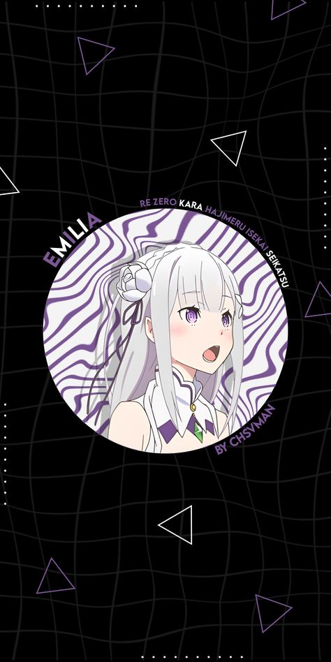 Rezero Wallpapers, Emilia Rezero, Emilia Re Zero, Japanese Wallpapers, Re Zero Wallpaper, Gojo Wallpaper, Zero Wallpaper, Re Zero, Art Tutorials