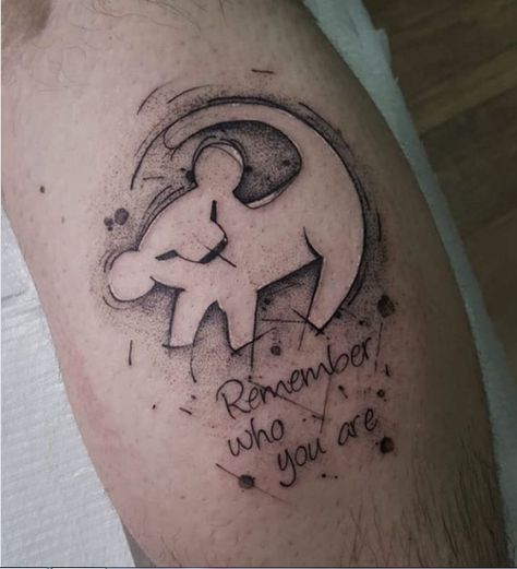 Wood Tattoo, Doctor Tattoo, Maching Tattoos, Lion King Tattoo, Ma Tattoo, King Tattoo, Movie Tattoo, Small Forearm Tattoos, Fairy Tattoo Designs