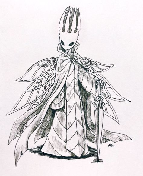 King's Brand Hollow Knight, Hollow Knight Fanart, Pale King, Knight Fanart, Hallow Knight, Knight Drawing, Hollow Night, Hollow Art, Bee And Puppycat