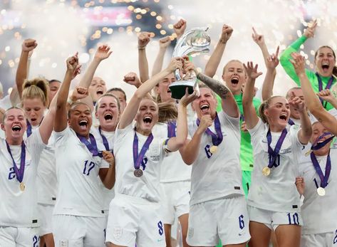 Pride of the Lionesses: England’s road to Euro 2022 glory – in pictures | Women's Euro 2022 | The Guardian Lionesses Football Wallpaper, Football Wallpaper Aesthetic, Sarina Wiegman, Lionesses Football, Ellen White, England Fans, England Football Team, England Players, Wembley Stadium