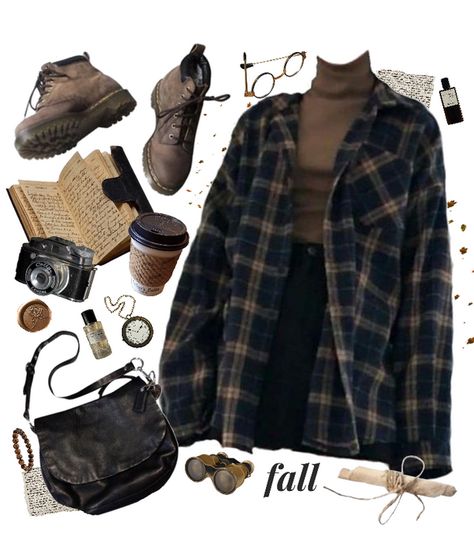 Dark Academia Fall 2022 Outfit | ShopLook Soft Dark Outfits Aesthetic, Dark Academia Women Outfit, Lazy Academia Outfits, Soft Grunge Outfits Women, Astro Academia Outfit, Fall Outfit Moodboard, Comfy Academia Outfits, Lazy Academia, Dark Acadamia Womens Outfits