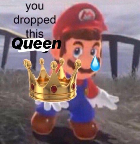 King Meme, Mario, Queen, On Twitter, Twitter