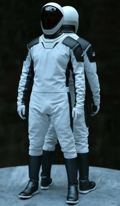 Space Suit Design Sci Fi, Futuristic Astronaut Suit, Spacesuit Concept Art, Space Suit Concept Art, Futuristic Space Suit, Sci Fi Suit, Futuristic Astronaut, Astronaut Fashion, Futuristic Suit