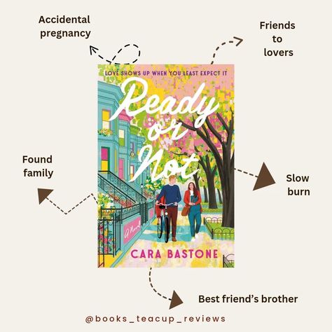 Ready or Not by Cara Bastone Publisher : Random House | Dial Press Trade Paperback Genre : Romance / Contemporary Source : many thanks @prhinternational for eARC via #NetGalley ⭐⭐⭐⭐. 5 Ready or Not is lovely heartwarming and realistic #contemporary #romance that follows Eve Hatch who unexpectedly gets pregnant after on night stand that changes not just her life but her too. Writing is refreshing and entertaining. I loved the format of the the story. It was divided in 3 part with pregnancy s... Ready Or Not Cara Bastone, Best Friends Brother, Pregnant Friends, Just She, Slow Burn, Random House, Night Stand, How To Show Love, Getting Pregnant