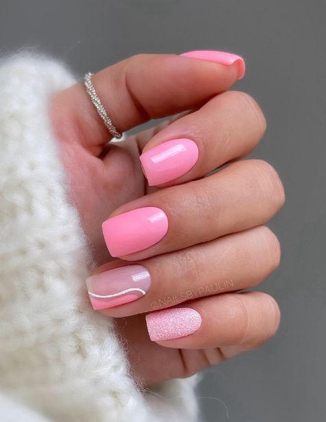 Get ready to blossom with these spring nail designs! From pastel hues to vibrant florals, these spring nail designs will elevate your manicure game. Dive into the season with pretty pink spring nails, refreshing floral patterns, and playful pastels. Let your nails bloom with the vibrant colors and charming motifs of spring! #springnails #springnaildesigns #pinkspringnails #floralnails #pastelnails Bright Pink Nails, Simple Spring Nails, Pretty Toe Nails, Spring Acrylic Nails, Dope Nail Designs, Cute Summer Nails, Summer Nails Colors, Gel Nail Designs, Nail Designs Spring