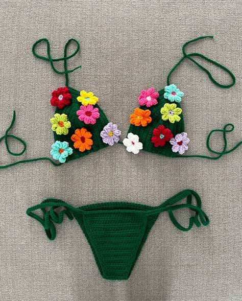 From 🧶 to beachwear…😍 The Blossom Bikini Set 👙💐 | Now available for purchase 🛍️ Website link located in bio. • • • #handmadeswimwear #crochetfashion #summervibes #beachready #swimstyle #crochetlove #bikiniseason #craftedwithcare #summerstyle #bohobeachwear #crochetswimsuit #handcraftedbeauty #beachbabe #diyfashion #crochetaddict Crochet Fits, Boho Beach Wear, Crochet Beach Wear, Handmade Swimwear, Yarn Creations, Crochet Pieces, Crochet Tutorial Pattern, Crochet Shop, Crochet Business