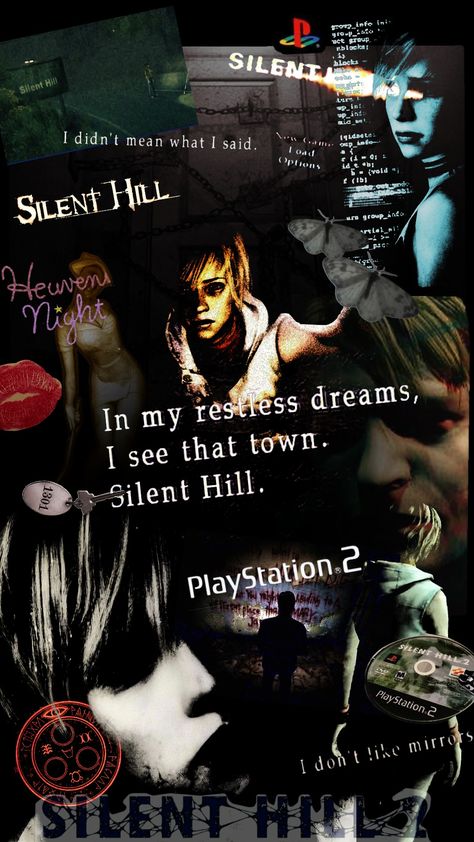 #silenthill #silenthill2 #silenthill3 #silent Silent Hill 2 Aesthetic Wallpaper, Wix Inspiration, Ps2 Horror, Silent Hill Aesthetic, Outlast Trials, Silent Hill 1, Hill Aesthetic, James Sunderland, Pyramid Head