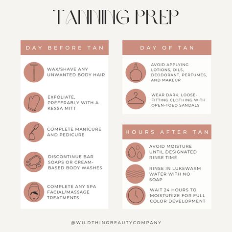 Preparation + Maintenance is the most important part of a spray tan, other than your spray tan artists technique + training Pre Spray Tan Prep, Spray Tan Prep Instructions, Spray Tan Prep, Brow Room, Spray Tan Room, Spray Tan Marketing, Spray Tan Artist, Spray Tan Tips, Tanning Quotes