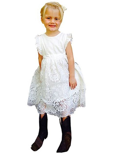 Amazon.com: Bow Dream Flower Girl's Dress Vintage Lace Off White 7: Clothing Flower Girl Dresses Vintage, Dream Flower, Peach Vintage, Sleeveless Flower Girl Dresses, Newborn Poses, Flower Girl Dress Lace, Lace Flower, Wedding Outfits, Lace Making