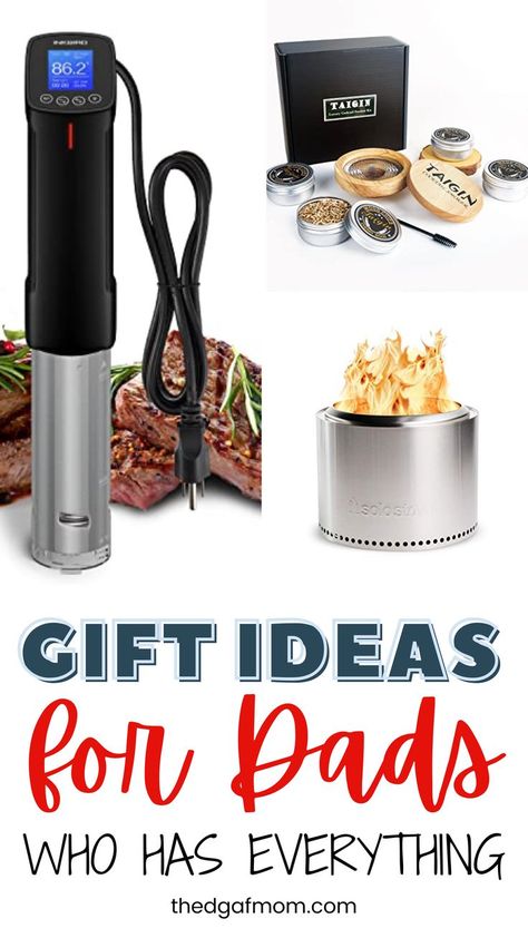 Whatever the occasion, these gift ideas will suit any dad who has it all. From tech gadgets to classic watches and ties, this list is perfect for dad's birthday or Christmas (or even to celebrate retirement!). Whether he loves his latest electronics or prefers classics like a well-made watch - there's something on this list that will be perfect! Gift Ideas For Dad From Daughter, Dad Xmas Gift Ideas, Gifts For Dads Who Have Everything, Christmas Gifts For Dads Who Have Everything, Christmad Gifts For Dad, Memorable Gifts For Dad, Christmas Gifts For Dad From Daughter, Unique Gifts For Dad Personalization Mall, Dad Birthday Ideas