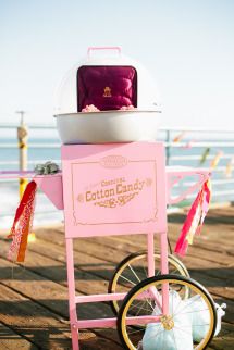 Colorful Santa Monica Pier Wedding Inspiration Popup Wedding, Pier Wedding, Fruit Stall, 80s Theme, Creative Photoshoot Ideas, Bright Florals, Santa Monica Pier, Inspiration Photos, Event Activities