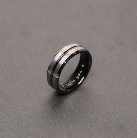 Mens wedding rings tungsten