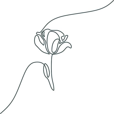 Vector flower line art drawing vector | Premium Vector #Freepik #vector #modern-floral #floral-illustration #beauty-pattern #floral-art Flower Line Art Simple, Outline Art Aesthetic, Kpop Line Art Drawing, Beauty Line Art, Line Flowers, Flower Line Art, Line Art Drawing, Simple Line Drawings, Flat Sketches