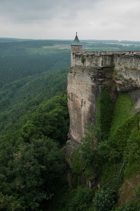 View from up high | Fortress Königstein, Saxony, Germany. | Marjolein Vegers | Flickr Saxony Germany, Castle Mansion, Castle Ruins, Chateau France, Psalm 91, Beautiful Castles, Medieval Castle, 판타지 아트, Beautiful Places To Visit