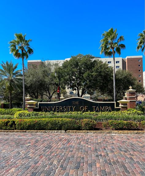 University Of Tampa Aesthetic, Future Collage, College Vision Board, University Of Tampa, Colleges In Florida, University Of Central Florida, Future School, College Aesthetic, Dream College