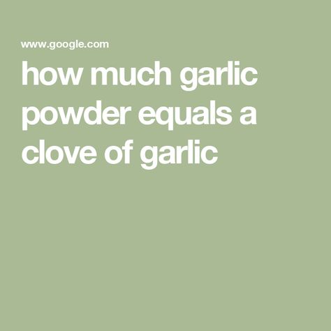 how much garlic powder equals a clove of garlic Salt Substitute, Garlic Juice, Meat Seasoning, Wheat Belly, Weekend Cooking, Garlic Clove, Garlic Head, Garlic Bulb, Cooking Hacks