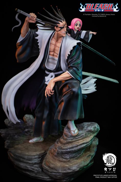 ArtStation - Kenpachi Zaraki 1/6 Scale Premium Statue - RYU STUDIO, Miguel Angel Lopez Kenpachi Zaraki Wallpapers, Bleach Figures, Kenpachi Zaraki, Byakuya Kuchiki, Character Statue, Bleach Anime Ichigo, Ju Jitsu, Bleach Characters, Bleach Art