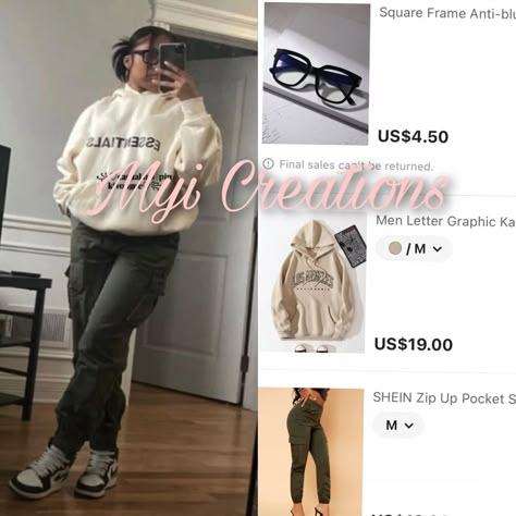 Outfit With Jeans And Sneakers, Shein Outfits Codes, Atl Fits, 9th Grade Outfits, Shein Fall Outfits, Baddie Fall Outfits, Shein Outfit Ideas, Winter Outfits Black, Cute Highschool Outfits